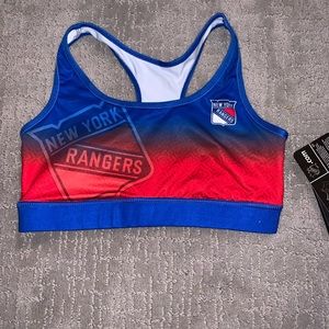 New York Rangers Sports Bra